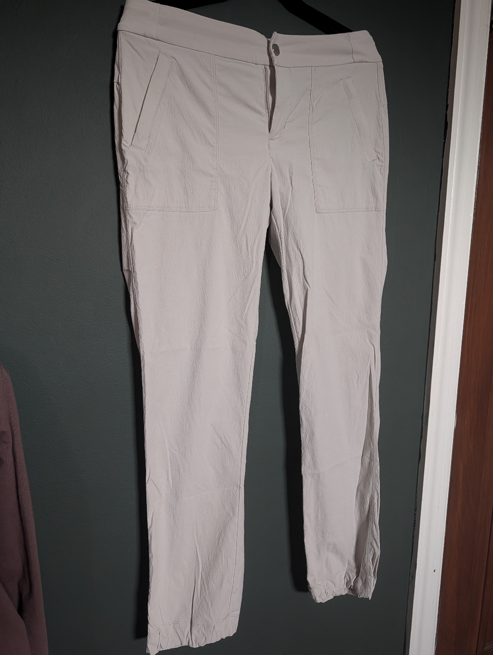 Athleta Beige Trekkie Hike Pants